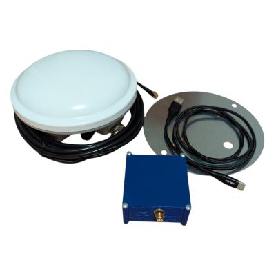 RTK module for visual drive with antenna + base plate