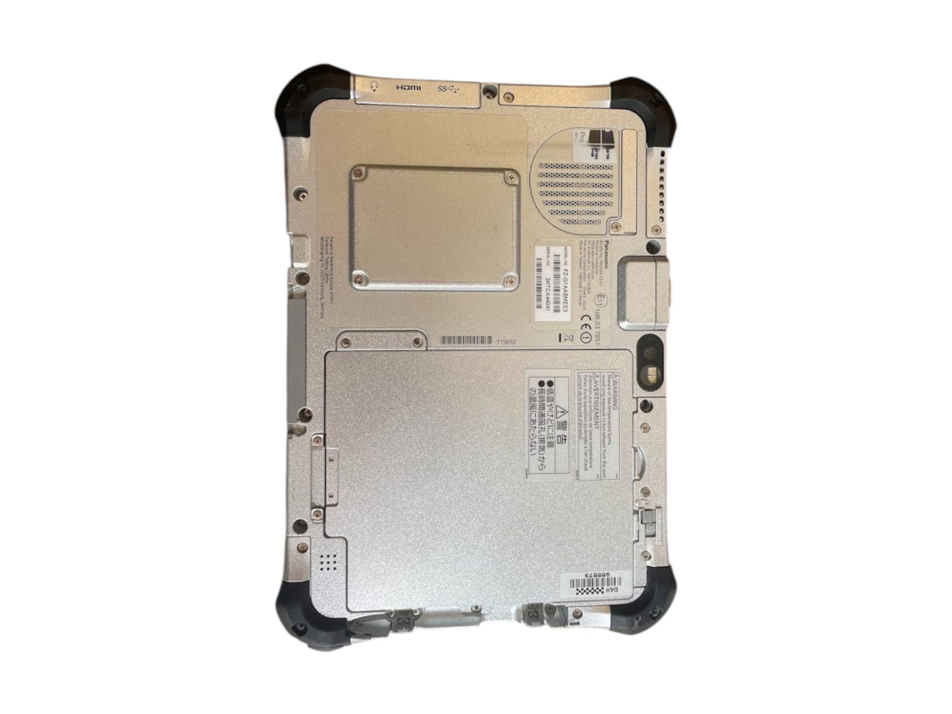 Panasonic FZ-G1 refurbished, dust and impact resistant tablet, charger, LAN +industrial holder - Image 6