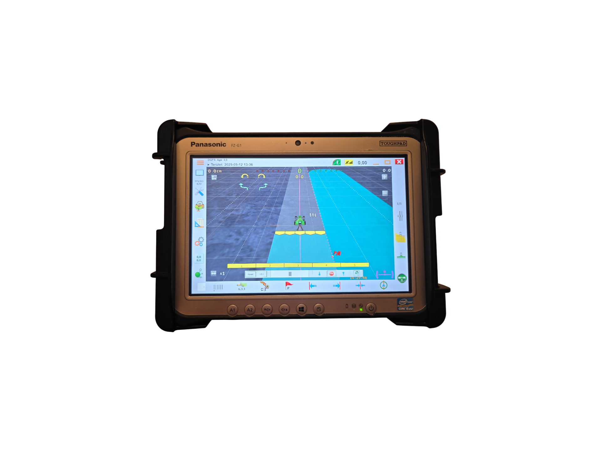 Panasonic FZ-G1 refurbished, dust and impact resistant tablet, charger, LAN +industrial holder - Image 2